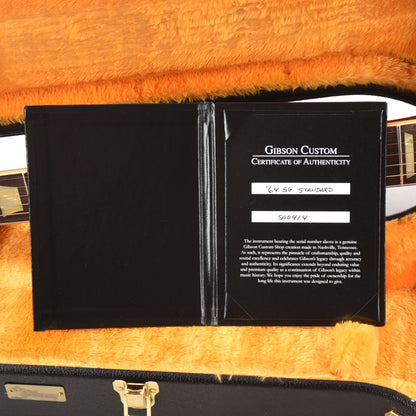 Gibson Custom Shop 1964 SG Standard "CME Spec" Antique Vintage Cherry VOS NH w/Maestro Vibrola