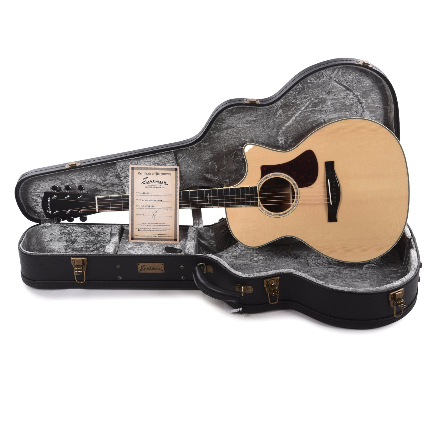 Eastman Limited Edition AC422ce Spruce/Koa Natural Truetone Gloss