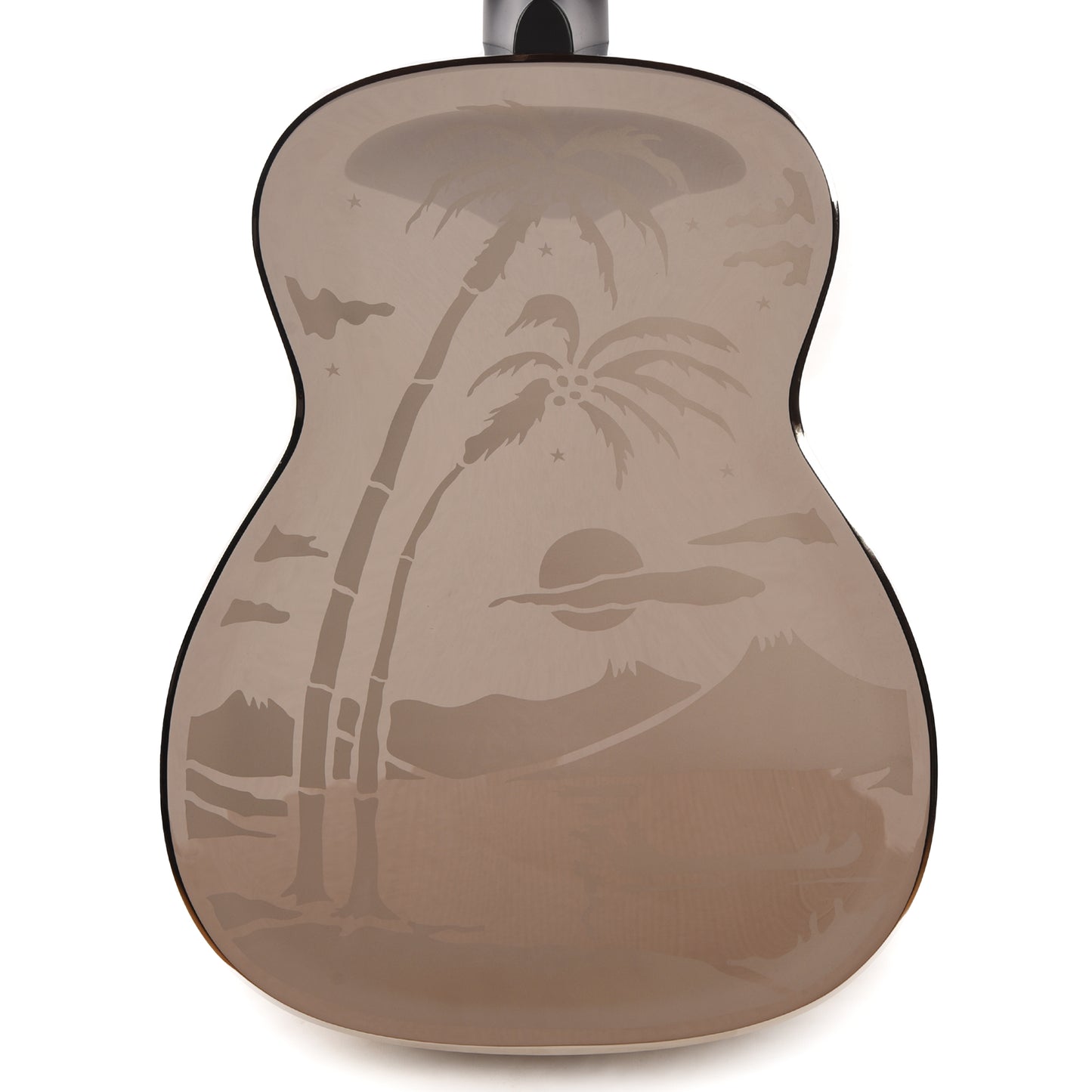 National Style O Single Cone Brass Bright Nickel 14-Fret