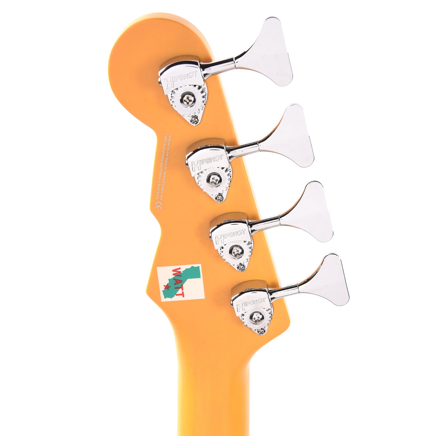 Reverend Mike Watt Wattplower II Bass Watt Yellow