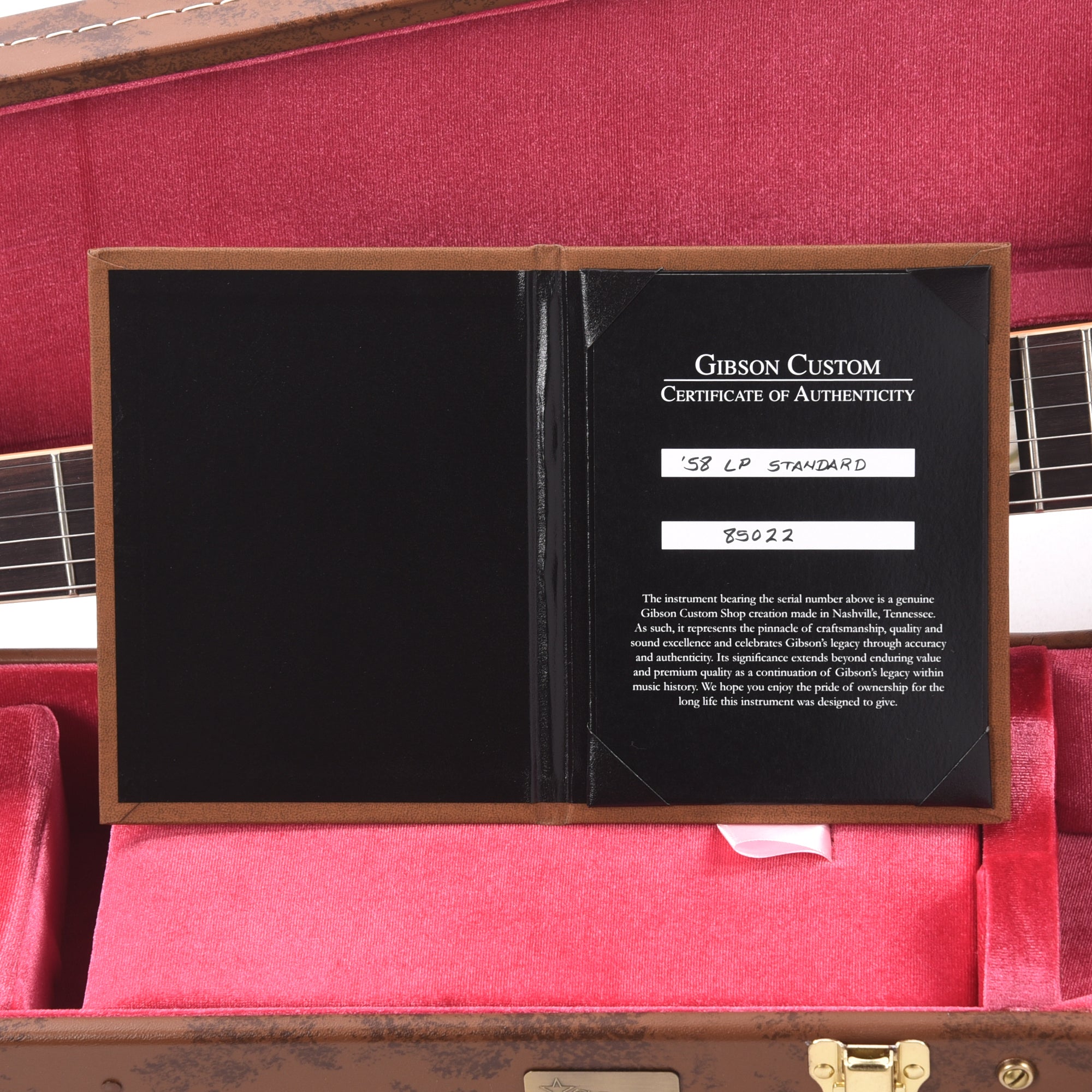 Gibson Custom Shop 1958 Les Paul Standard 