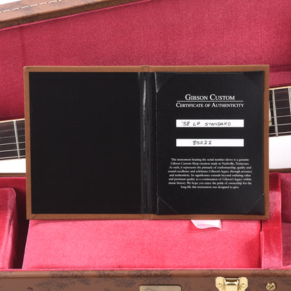 Gibson Custom Shop 1958 Les Paul Standard "CME Spec" Lemon Burst VOS w/60 V2 Neck