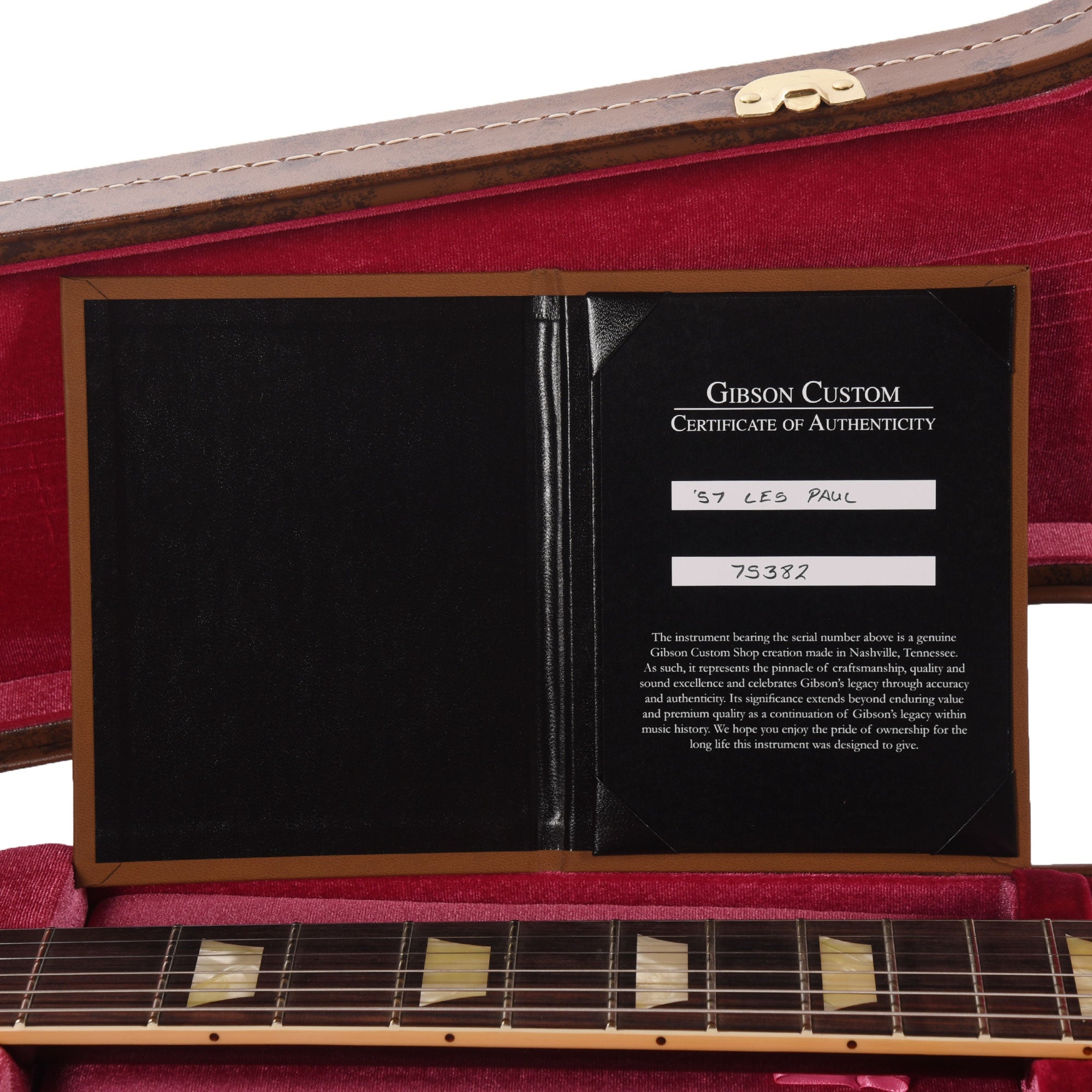 Gibson Custom Shop 1957 Les Paul Goldtop 