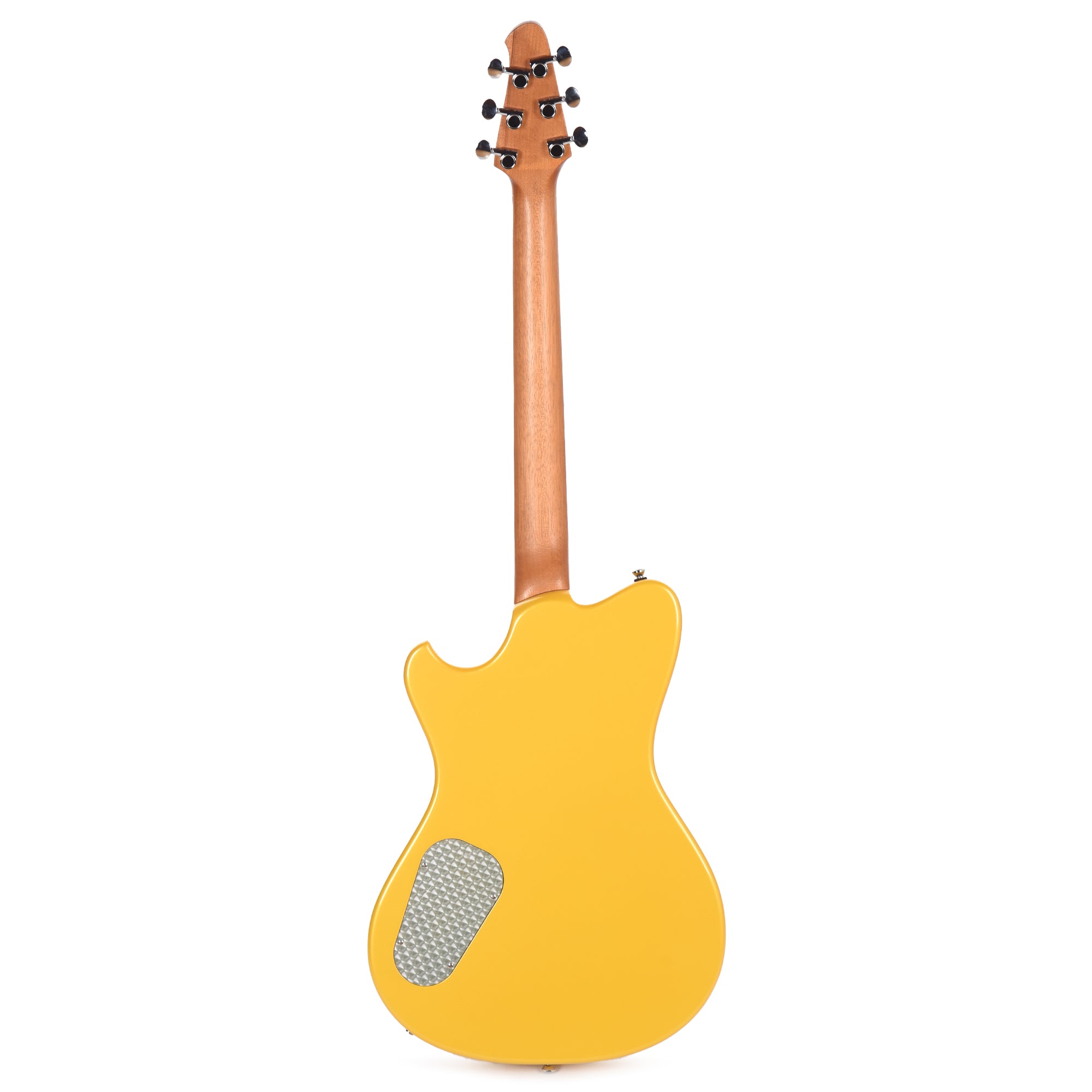 Powers Electric A-Type Select Flame Transparent Saffron Yellow Metallic w/PF42 Pickups