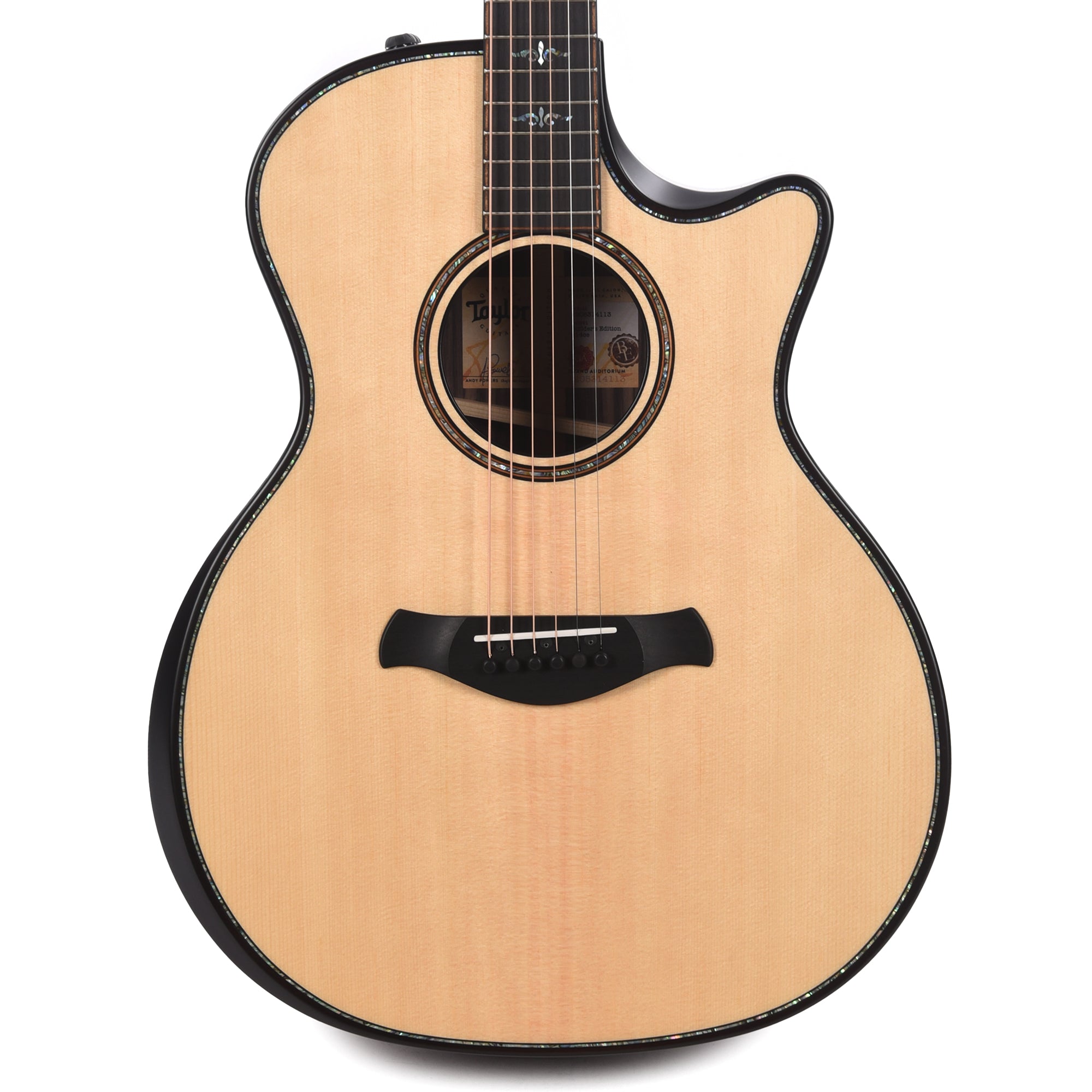 Taylor Builder's Edition 914ce Grand Auditorium Spruce/Rosewood Wild Honey Burst ES2