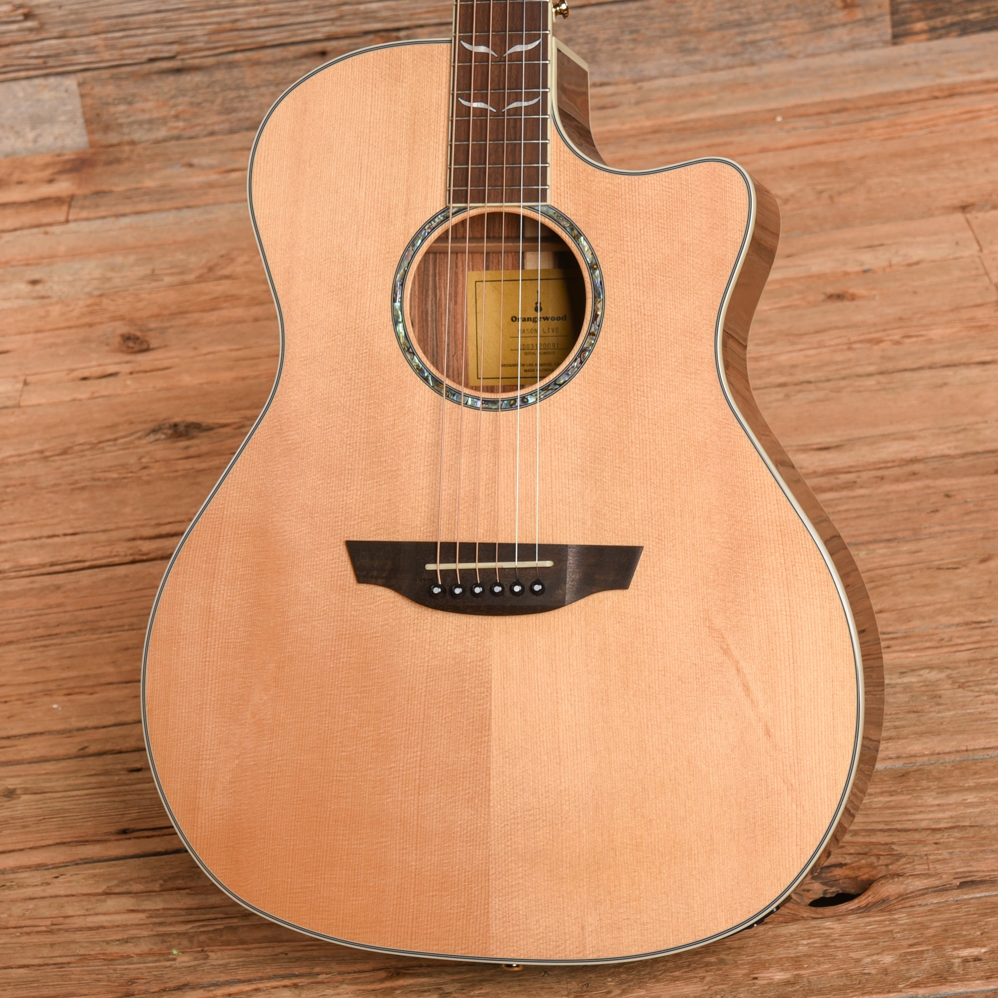 Orangewood Mason Live Natural