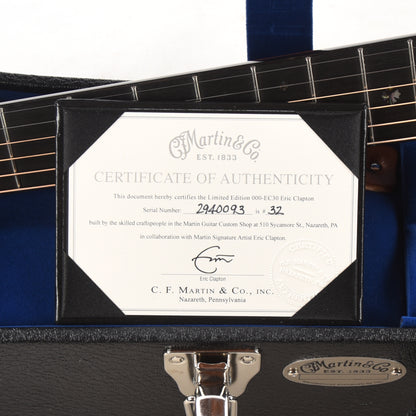 Martin Limited Edition 000-EC 30th Anniversary Eric Clapton Spruce/East Indian Rosewood Natural