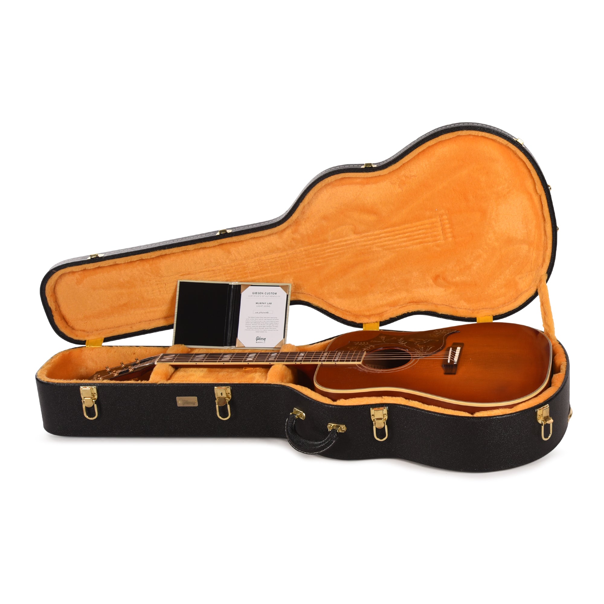 Gibson Custom Shop Historic Reissue 1960 Hummingbird Heritage Cherry Sunburst Murphy Lab Light Aged