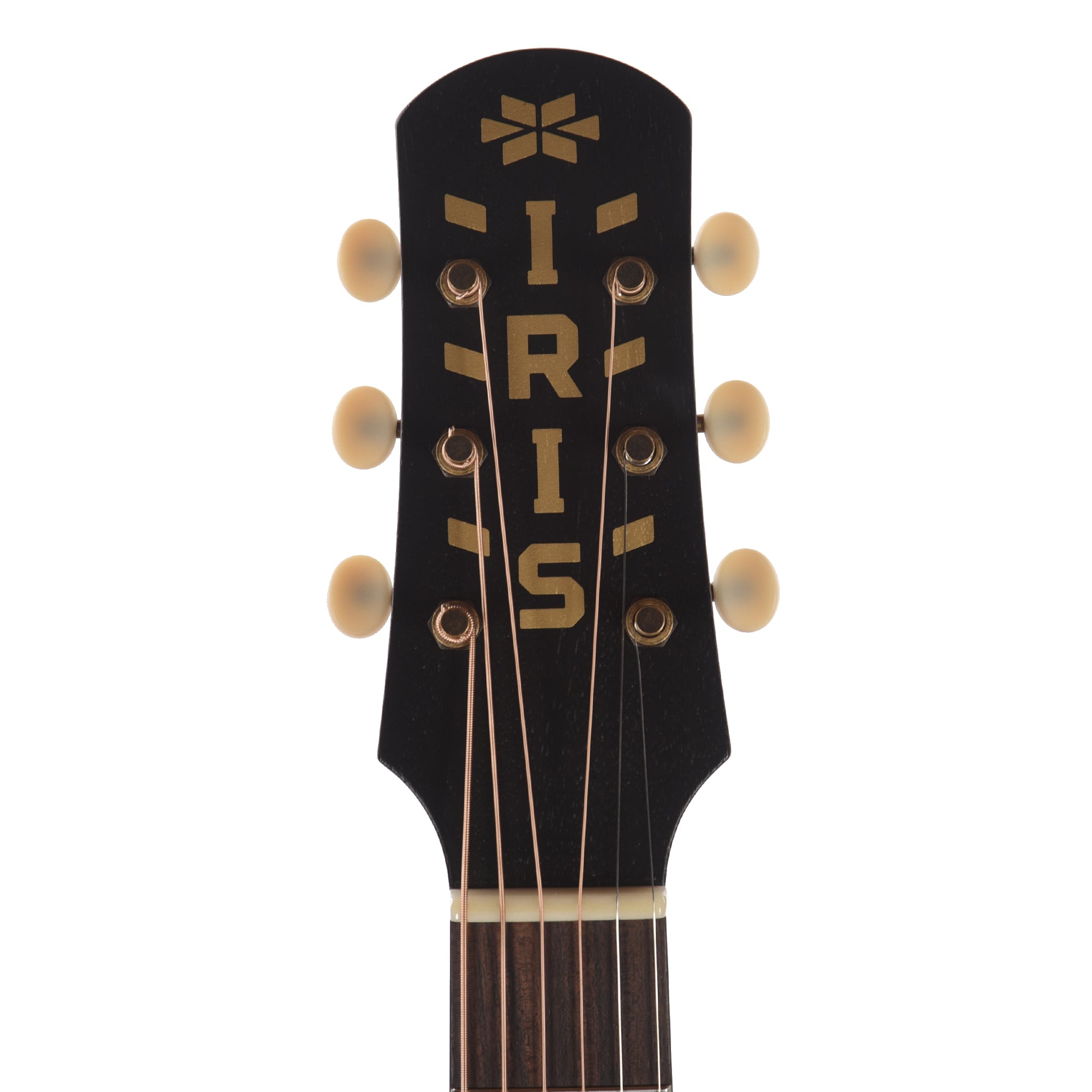 Iris MS-00 Sitka/Mahogany Cremona Burst w/Firestripe Pickguard