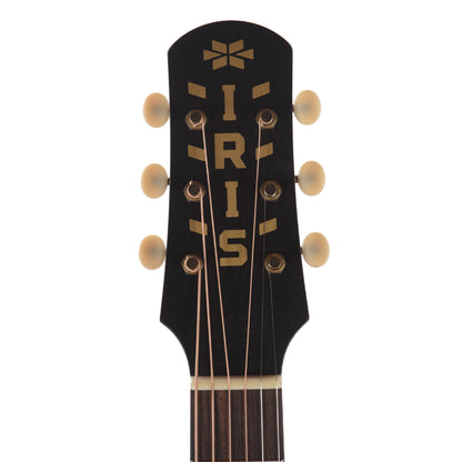 Iris MS-00 Sitka/Mahogany Cremona Burst w/Firestripe Pickguard