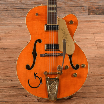 Gretsch G6120T-55 Vintage Select '55 Chet Atkins Hollow Body Orange 2016