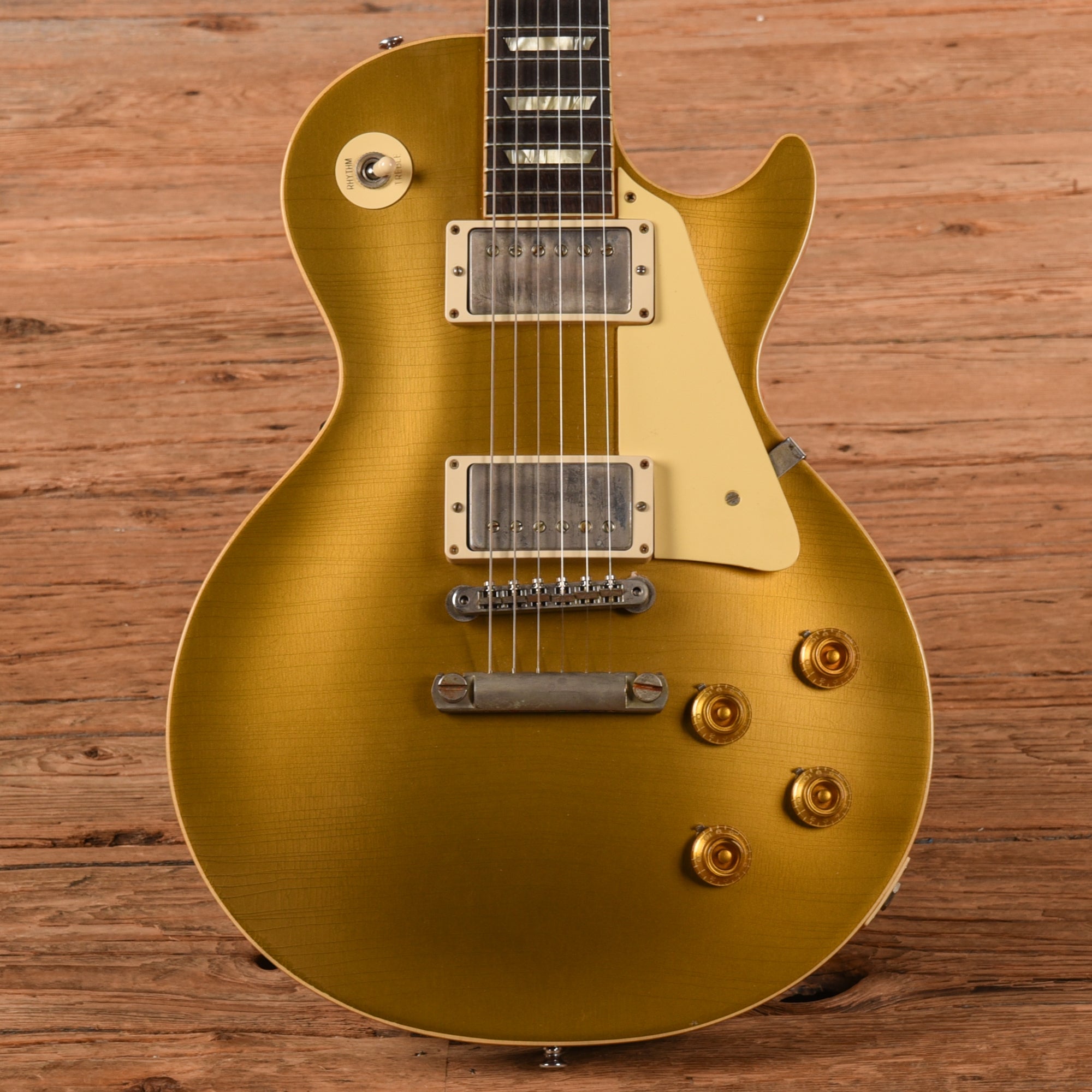 Gibson Custom Shop Murphy Lab '57 Les Paul Goldtop Reissue Ultra Light Aged Goldtop 2022
