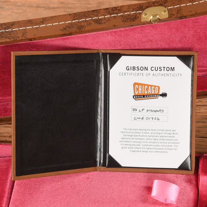 Gibson Custom '59 Les Paul Standard "CME Spec" w/60 V2 Neck Cherry Tea Burst 2020