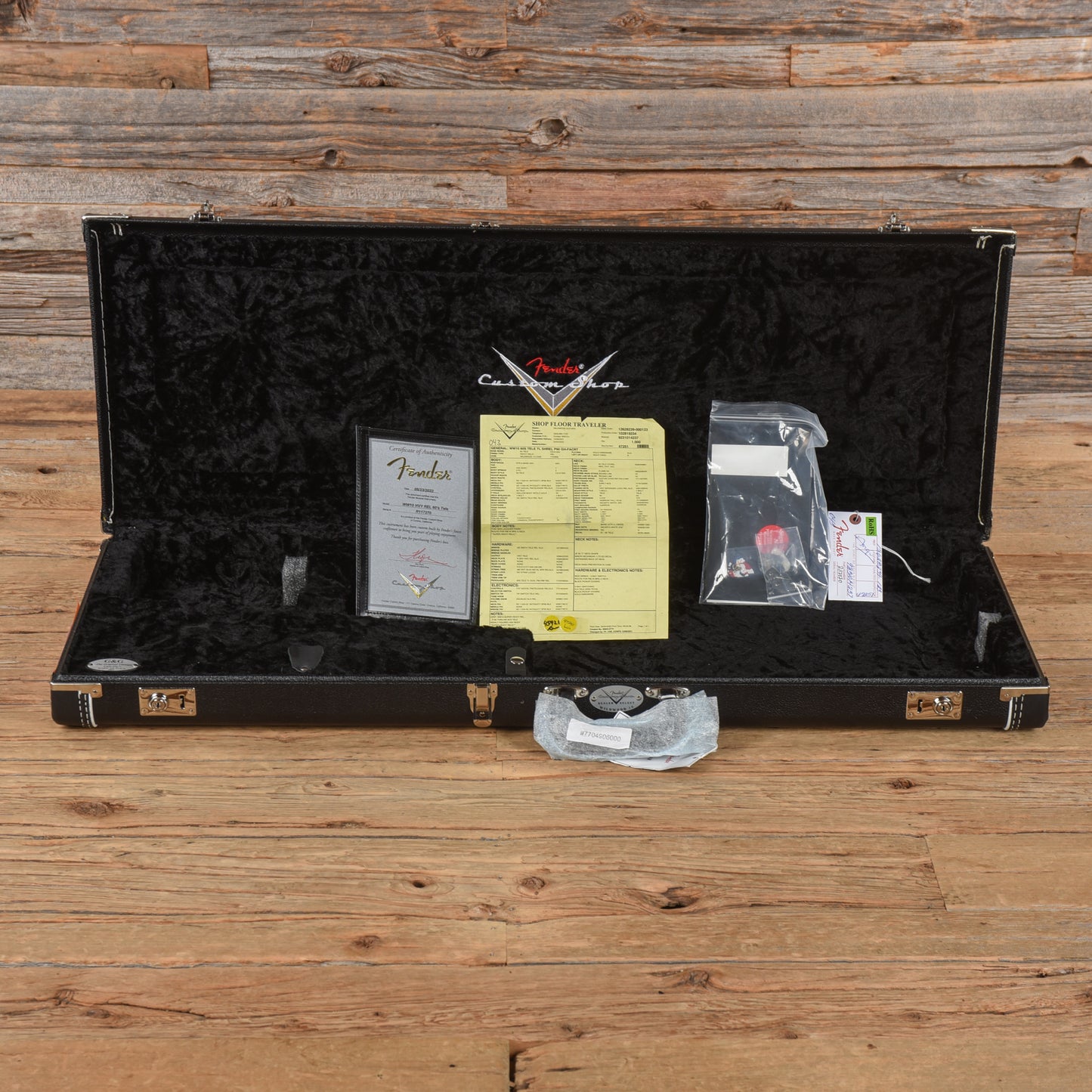 Fender Custom Shop WW10 '60s Telecaster Thinline Super Heavy Relic Crimson Transparent 2022