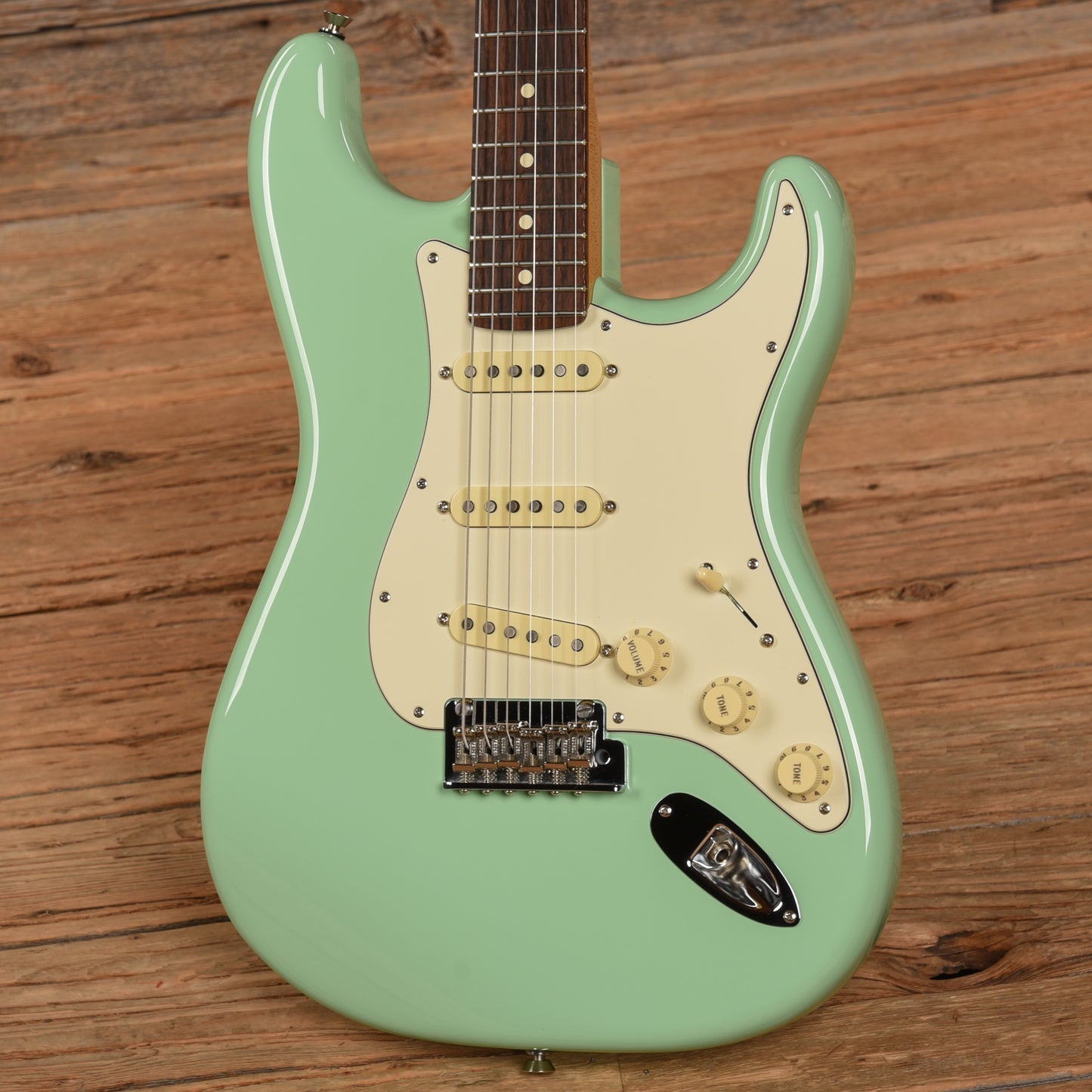 Fender American Professional Stratocaster with Roasted Maple Neck Sea Foam Green 2019