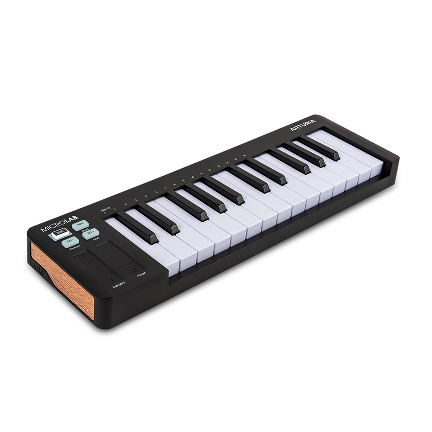 Arturia MicroLab Mk3 25-Key Universal MIDI Controller Black
