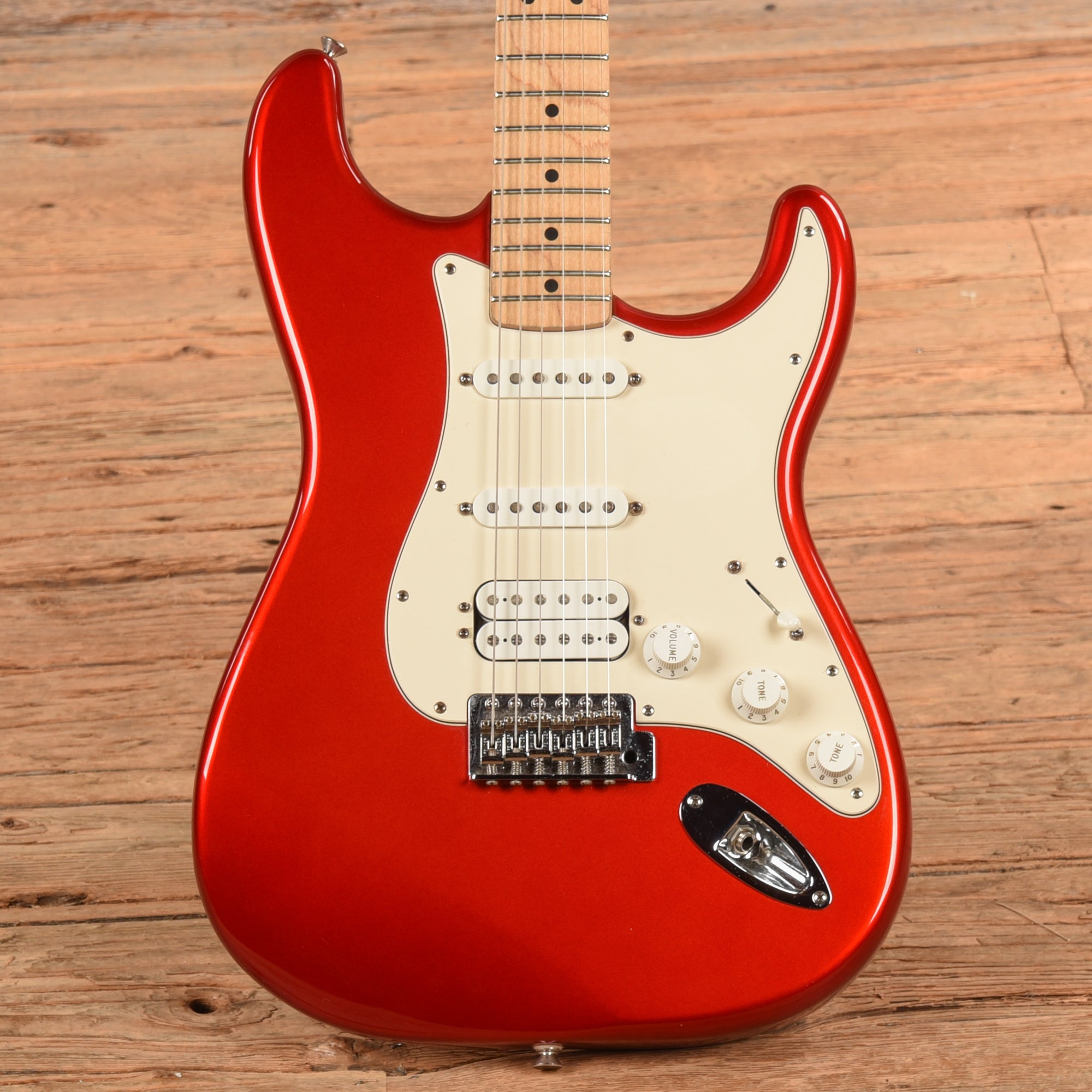 Fender Standard Stratocaster HSS Chrome Red 2006