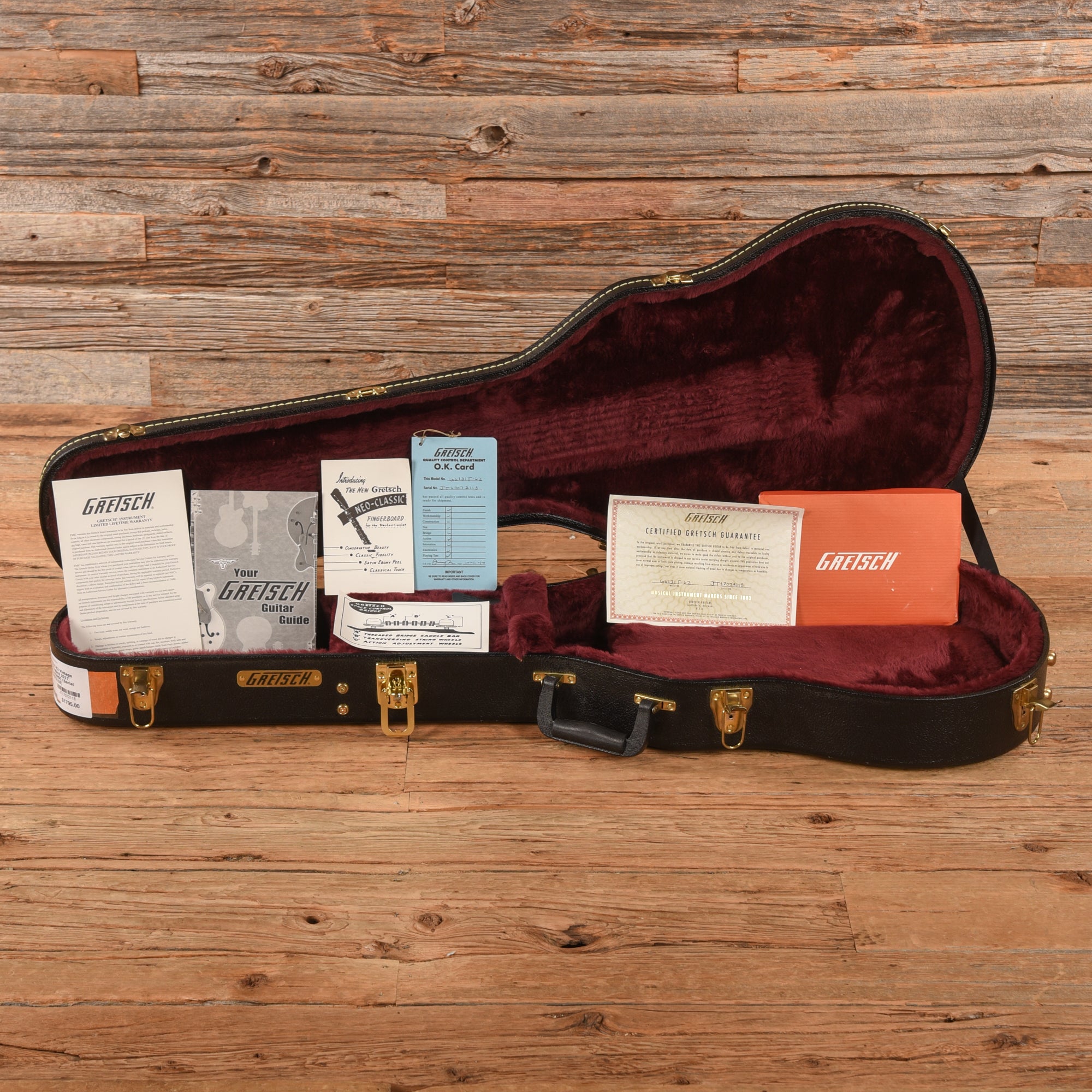 Gretsch G6131T-62 Vintage Select Jet Firebird Firebird Red 2017