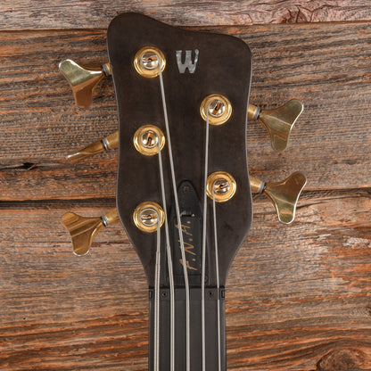 Warwick FNA 5-String Fretless Amber 1998