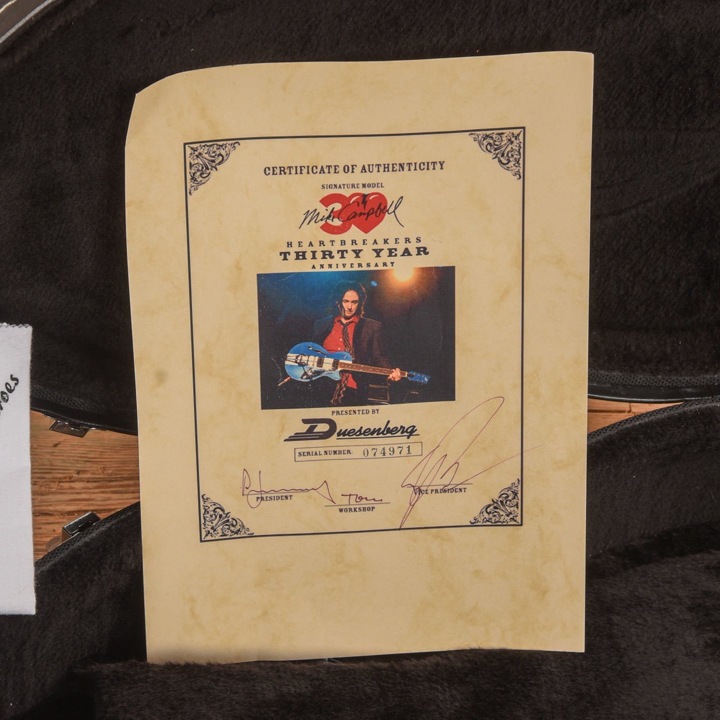 Duesenberg Mike Campbell Heartbreaker Lake Placid Blue