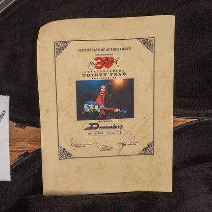 Duesenberg Mike Campbell Heartbreaker Lake Placid Blue