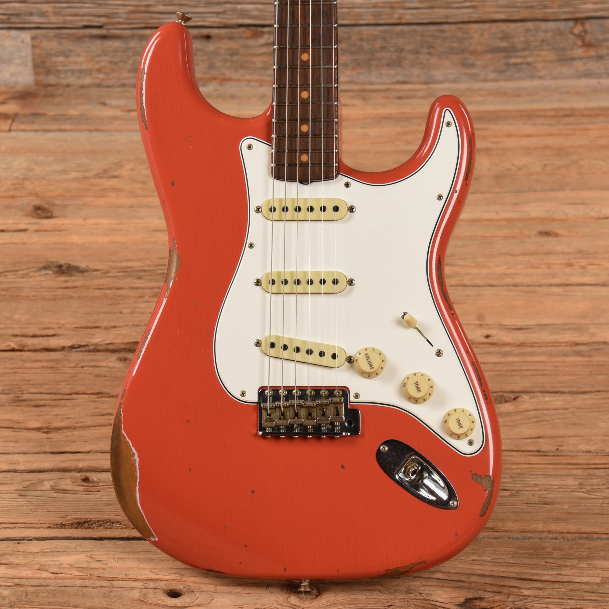 Fender Custom Shop 56 Stratocaster Relic Tomatillo Tahitian Coral 2019