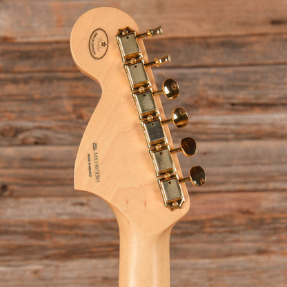 Fender Limited Edition Mahogany Blacktop Stratocaster HHH White 2019