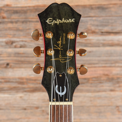 Epiphone JA-Riviera Jorma Kaukonen Signature Riviera Deluxe Cherry