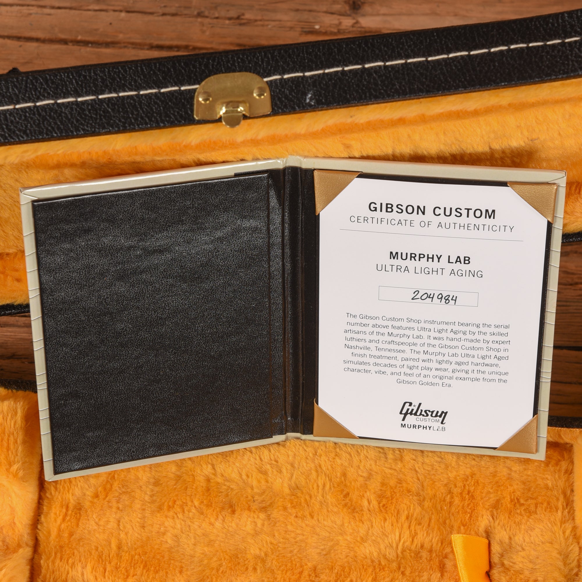 Gibson Custom Murphy Lab 1964 SG Standard Reissue With Maestro Ultra Light Aged Cherry Red 2023