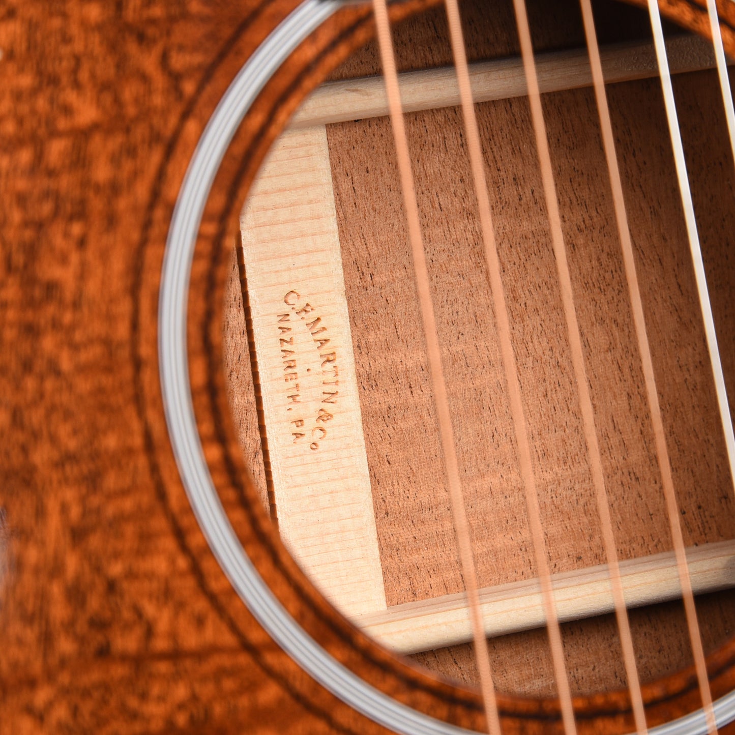 Martin Custom Shop OM-18 Style Auditorium Flamed Mahogany/Flamed Mahogany Natural