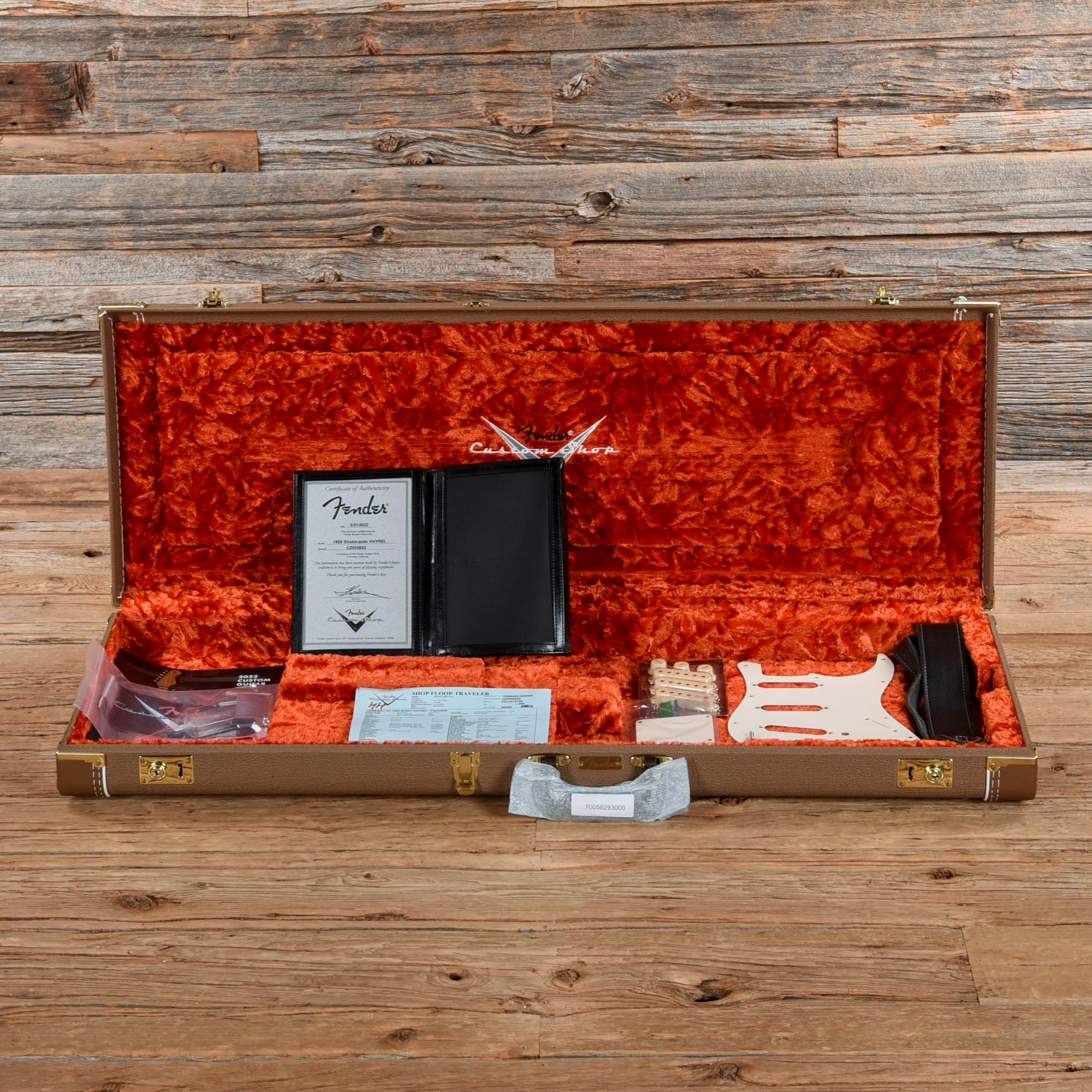 Fender Custom Shop 1959 Stratocaster Heavy Relic Sunburst 2022