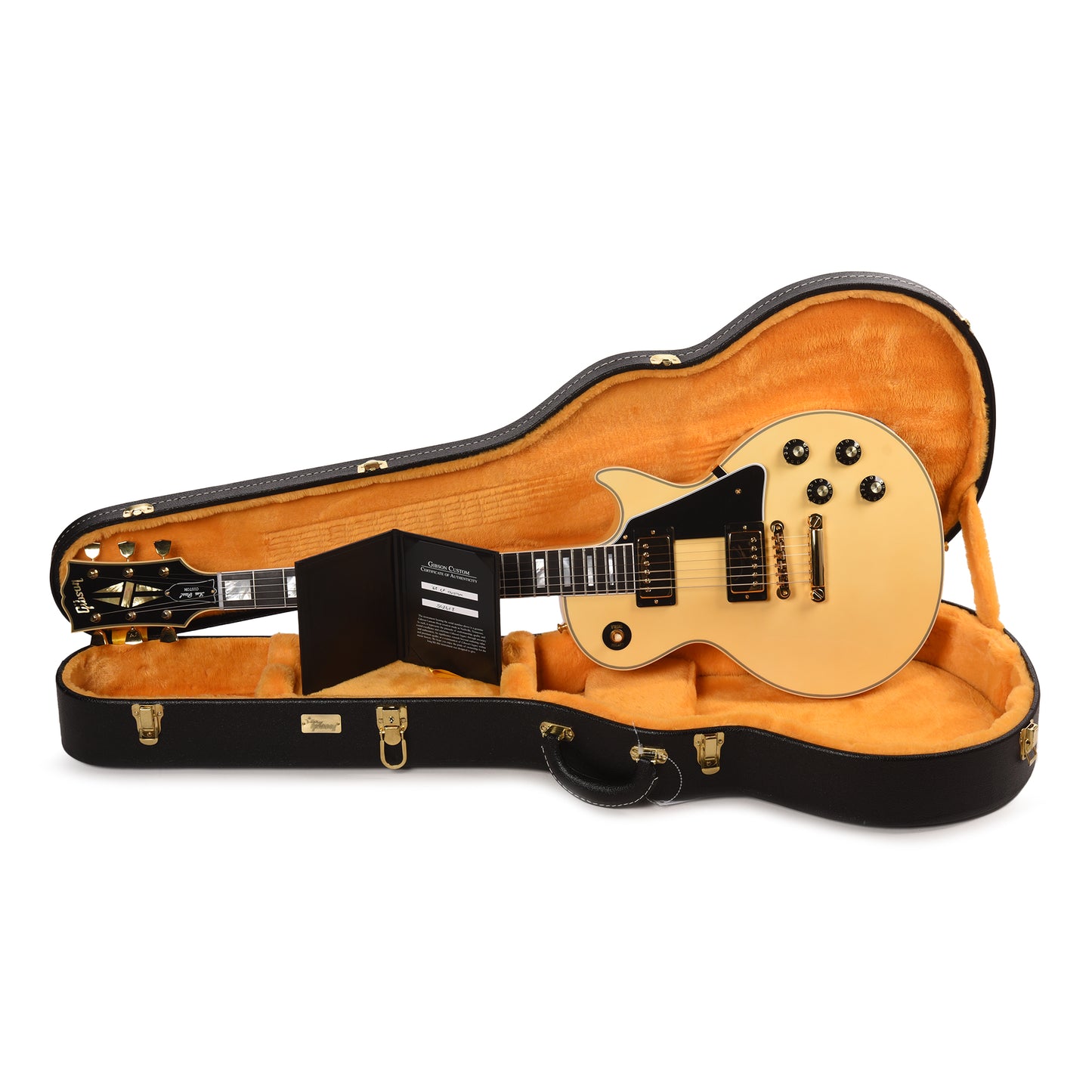 Gibson Custom Shop 1968 Les Paul Custom "CME Spec" Heavy Antique White VOS