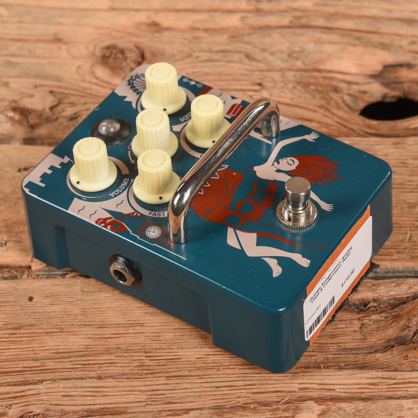 Orange Kongpressor Analog Class A Compressor Pedal