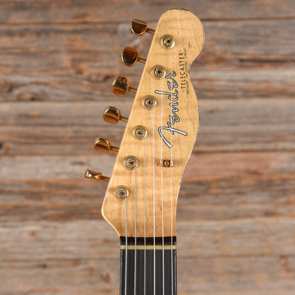 Fender Custom Shop WW10 '60s Telecaster Thinline Super Heavy Relic Crimson Transparent 2022