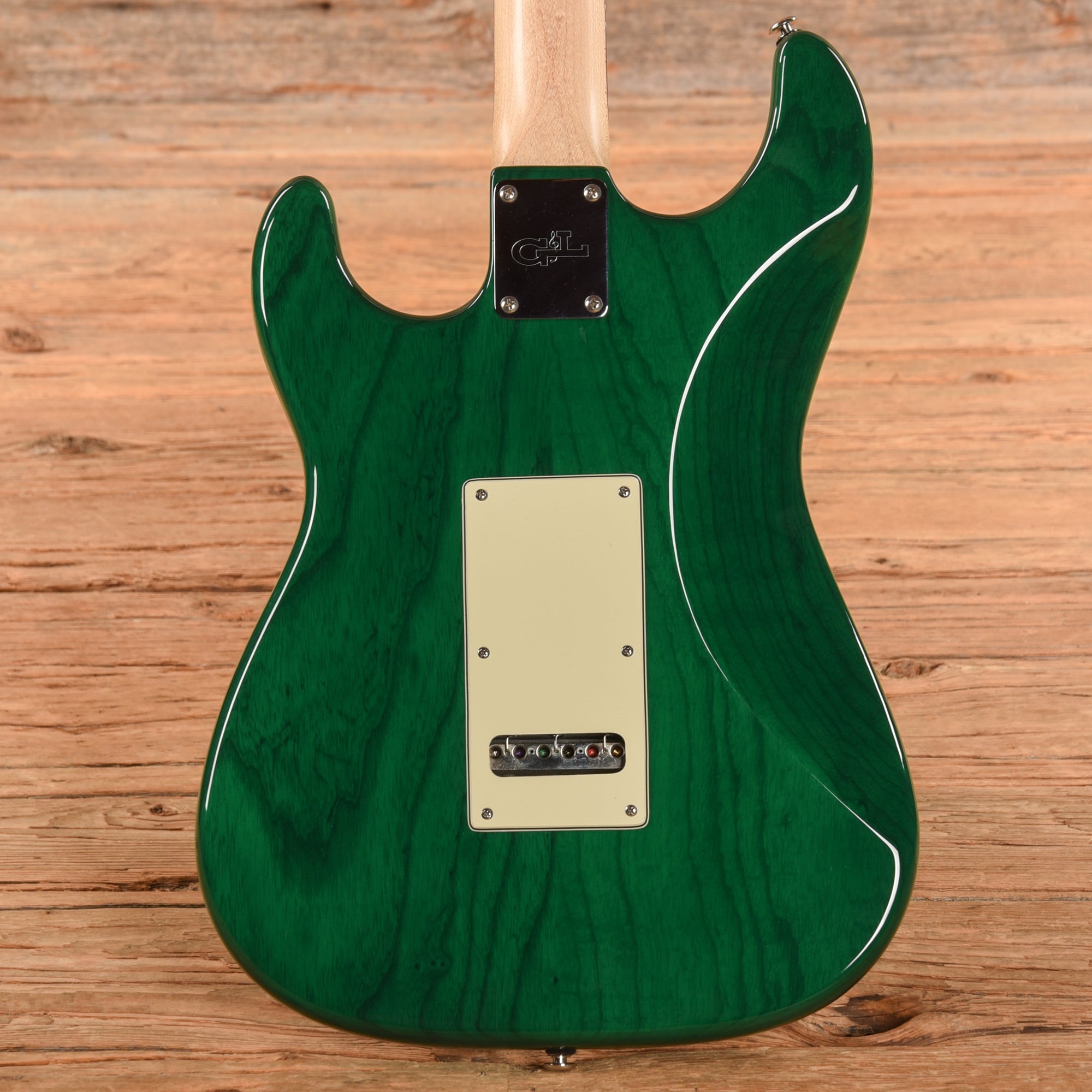 G&L Custom Shop Legacy HB Clear Forest Green 2015
