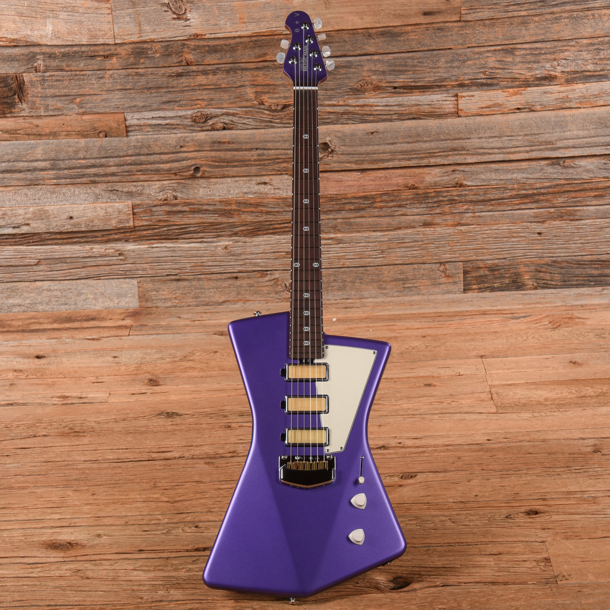 Music Man St. Vincent Signature Goldie Purple 2025