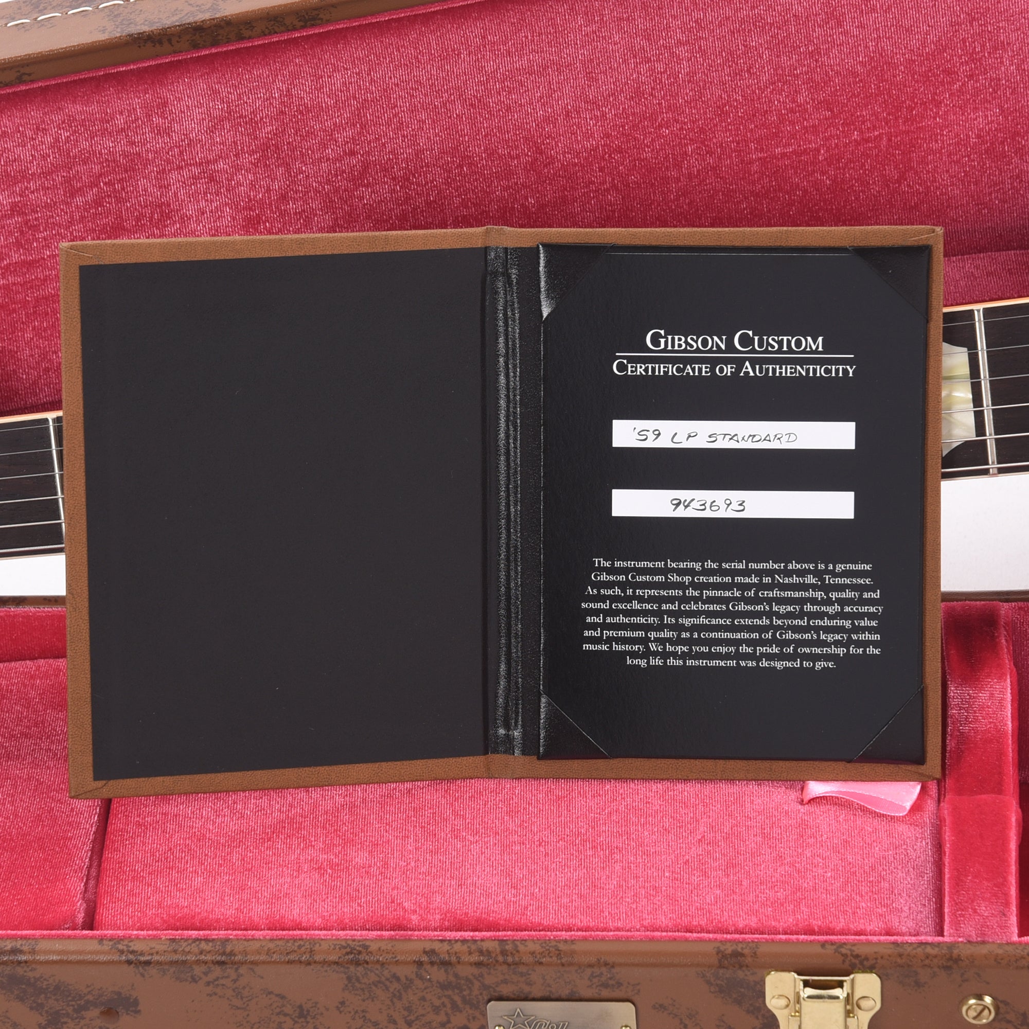 Gibson Custom Shop 1959 Les Paul Standard 