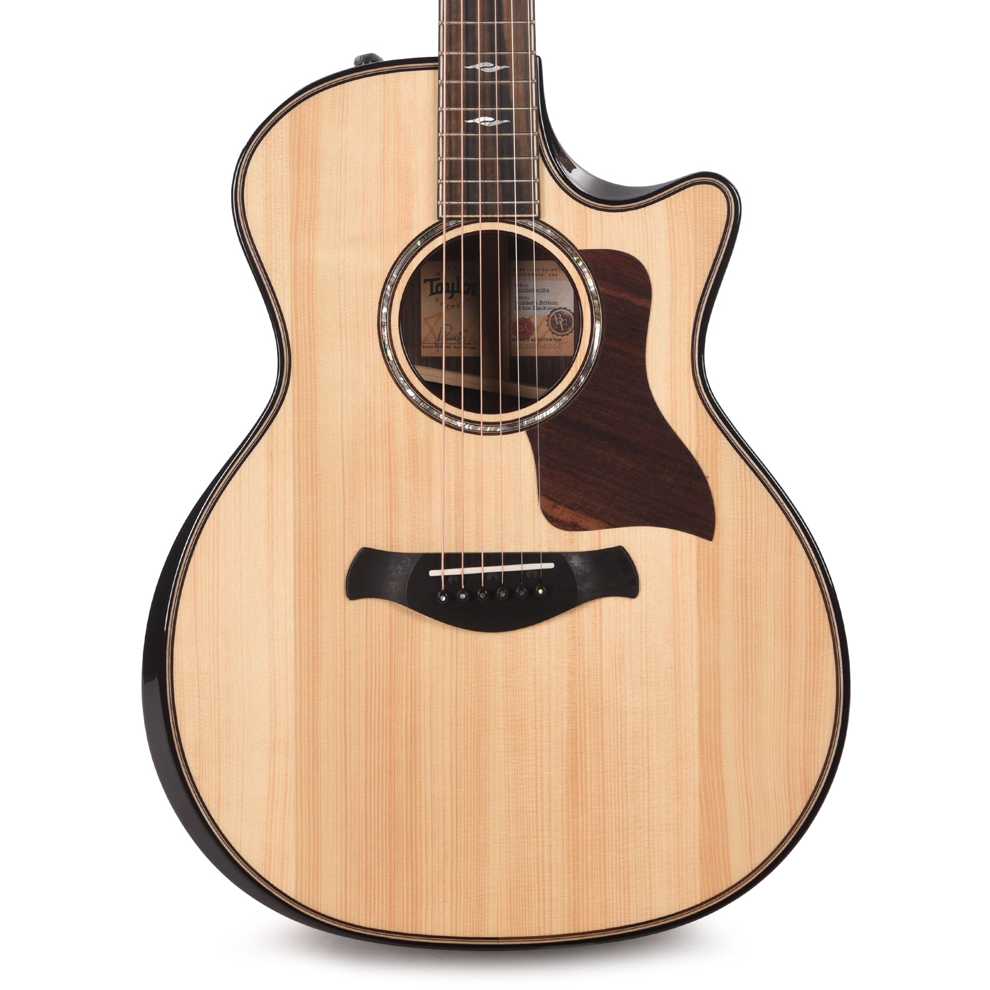 Taylor Builder's Edition 814ce Grand Auditorium Adirondack/Rosewood Natural ES2