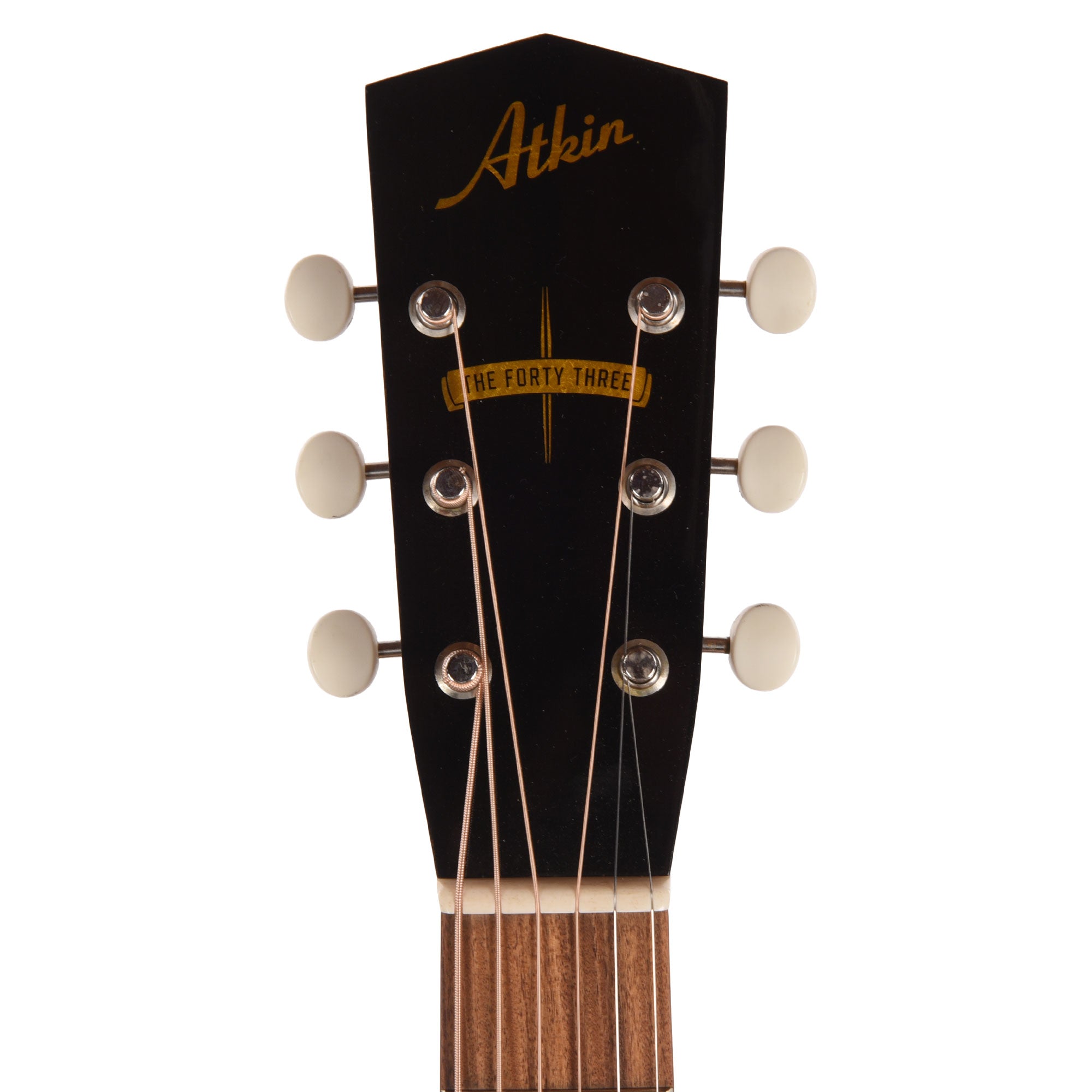 Atkin The Forty Three Baked Sitka/Mahogany White Top w/Tortoise Pickguard