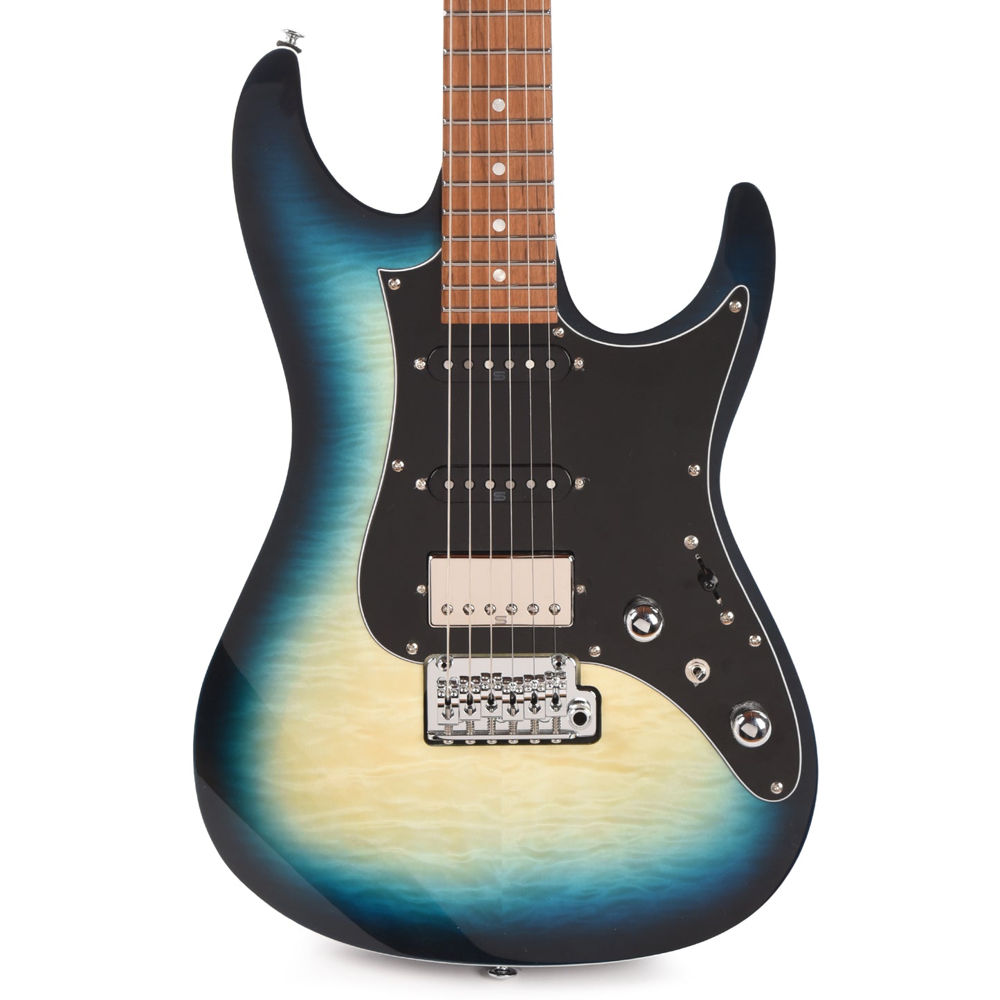 Ibanez AZ24P1QMDOB Premium 6-String Electric Guitar Deep Ocean Blonde