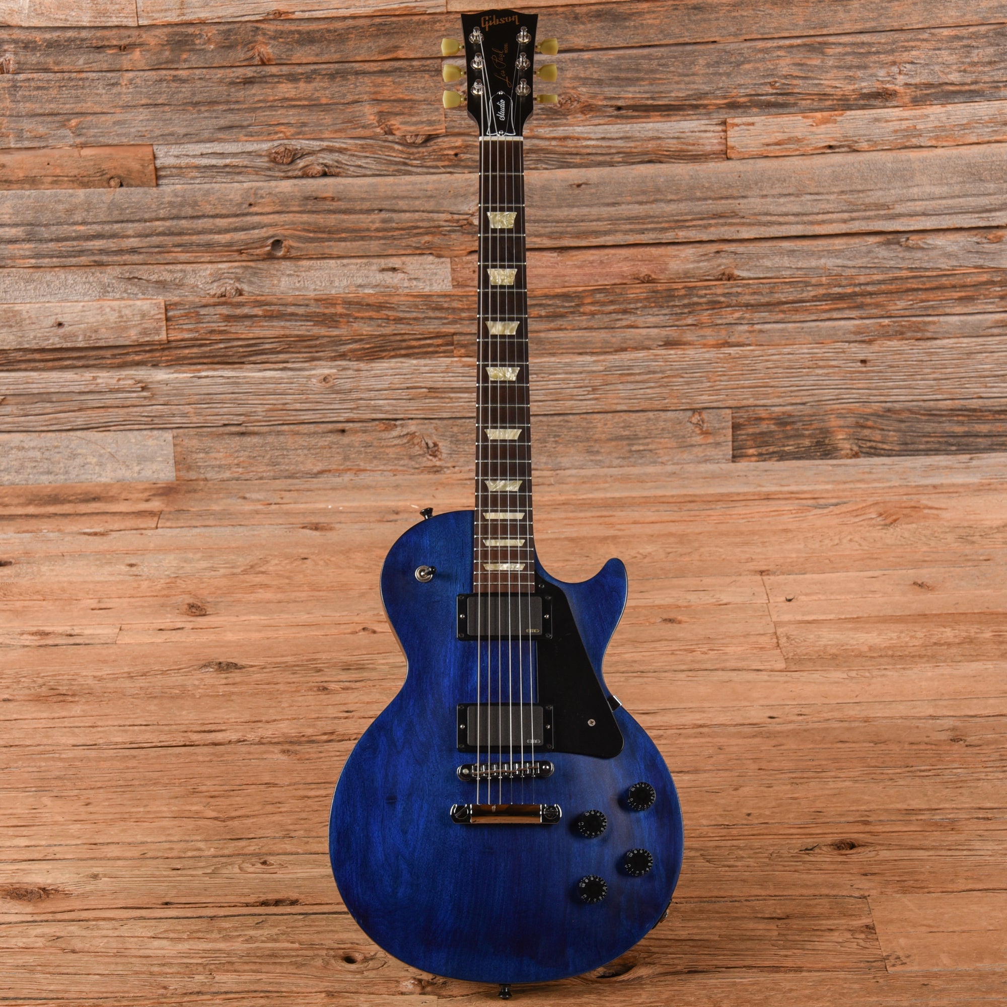 Gibson Les Paul Studio Satin Blue Stain 2011