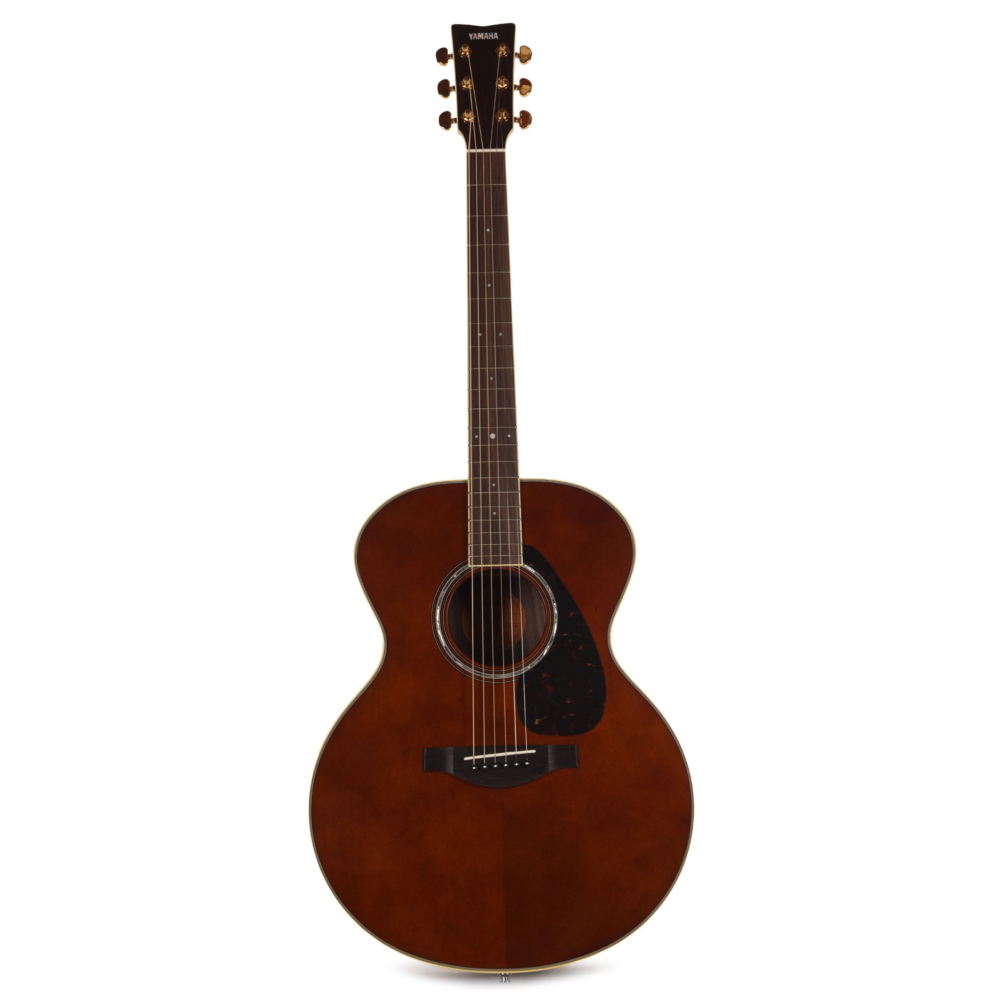 Yamaha LJ6RDTHB Grand Auditorium Acoustic Electric Guitar Dark Tint