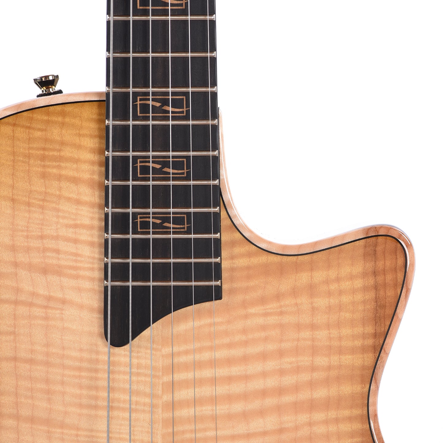 Taylor Custom "The Catch" #27 NAMM 2025 T5z Figured Maple/Urban Ash Antique Blond w/Black Back