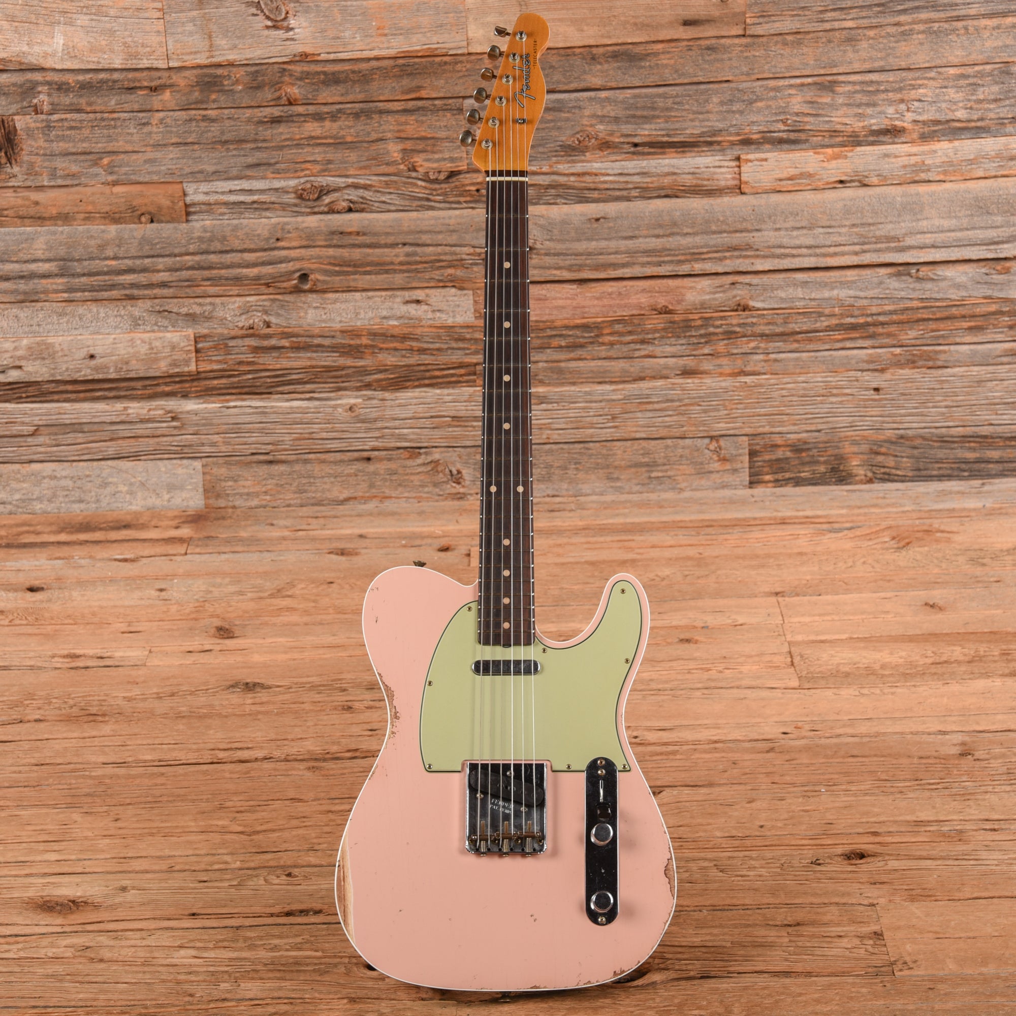 Fender Custom Shop '60 Telecaster Custom Ash Relic Shell Pink 2024