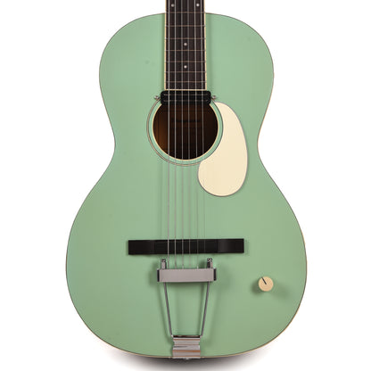 Orangewood Juniper Surf Green Live Rubber Bridge Parlor Acoustic Guitar