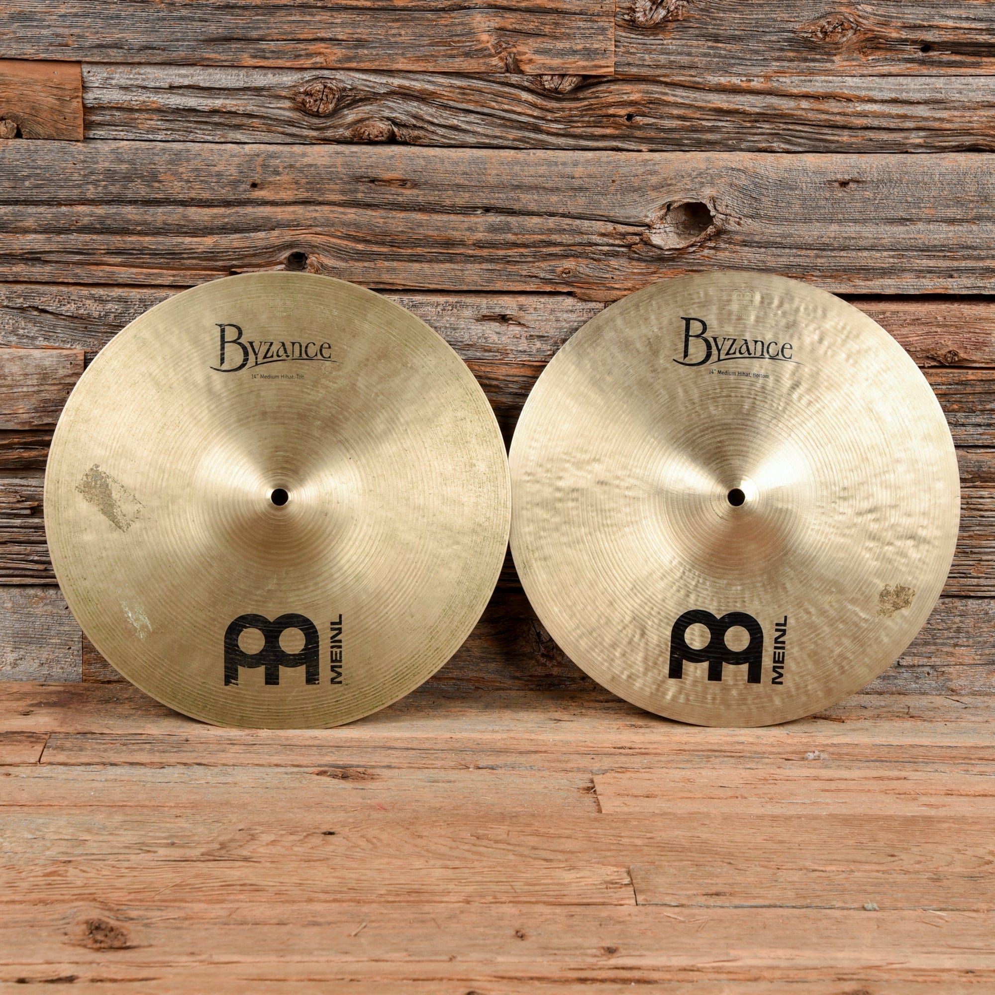 Meinl " Byzance Traditional Medium Hi Hat Pair USED