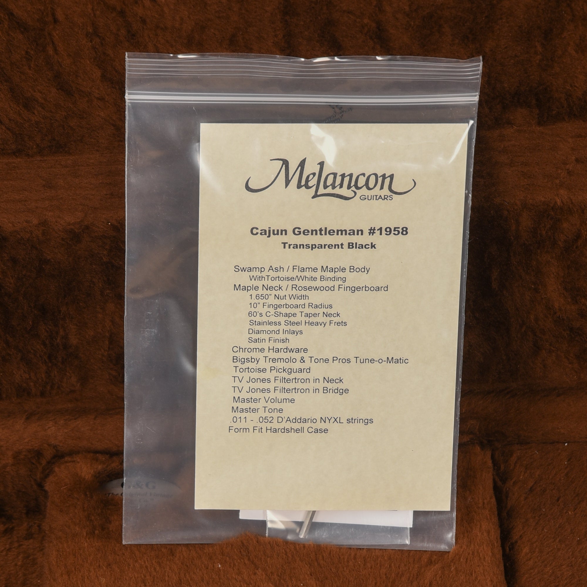 Melancon Custom T-Style Electric