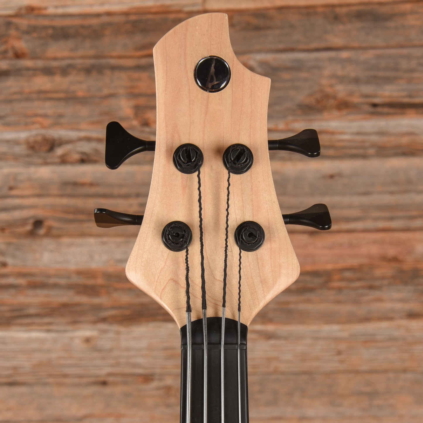 Meridian Mojo 4 Fretless Natural Bass Guitars / 4-String