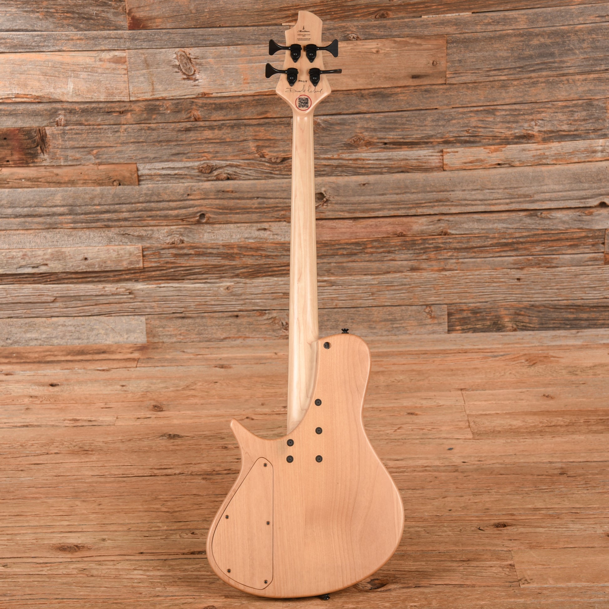 Meridian Mojo 4 Fretless Natural Bass Guitars / 4-String