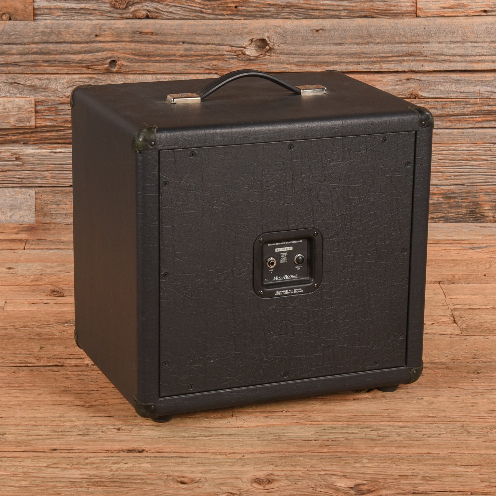 Mesa Boogie 70-Watt 1x12" Guitar Speaker Cabinet Black Amplifiers